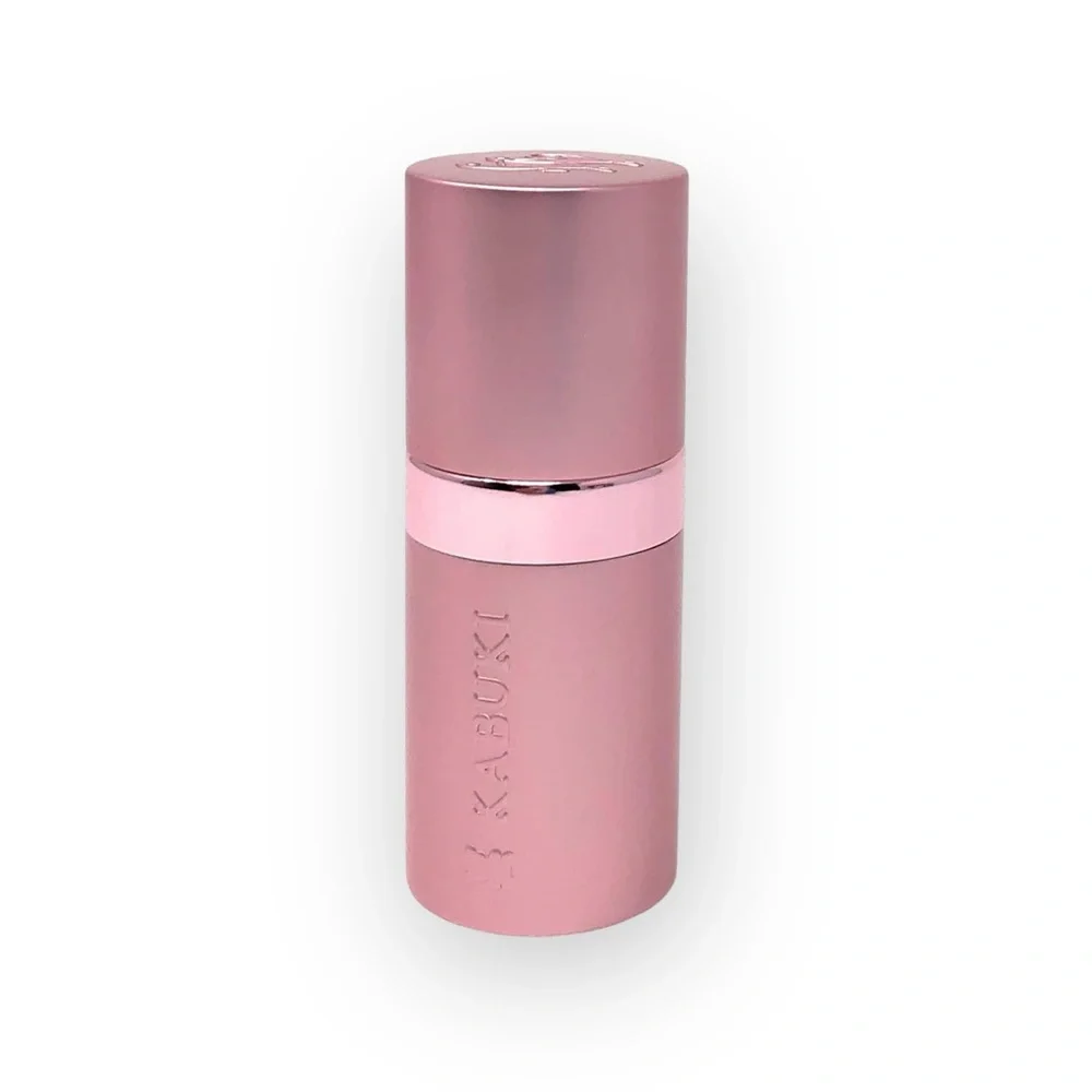 Deadstock: new Too Faced ㋛ Retractable Teddy Bear Hair Kabuki Brush ㋛ Metal Pink